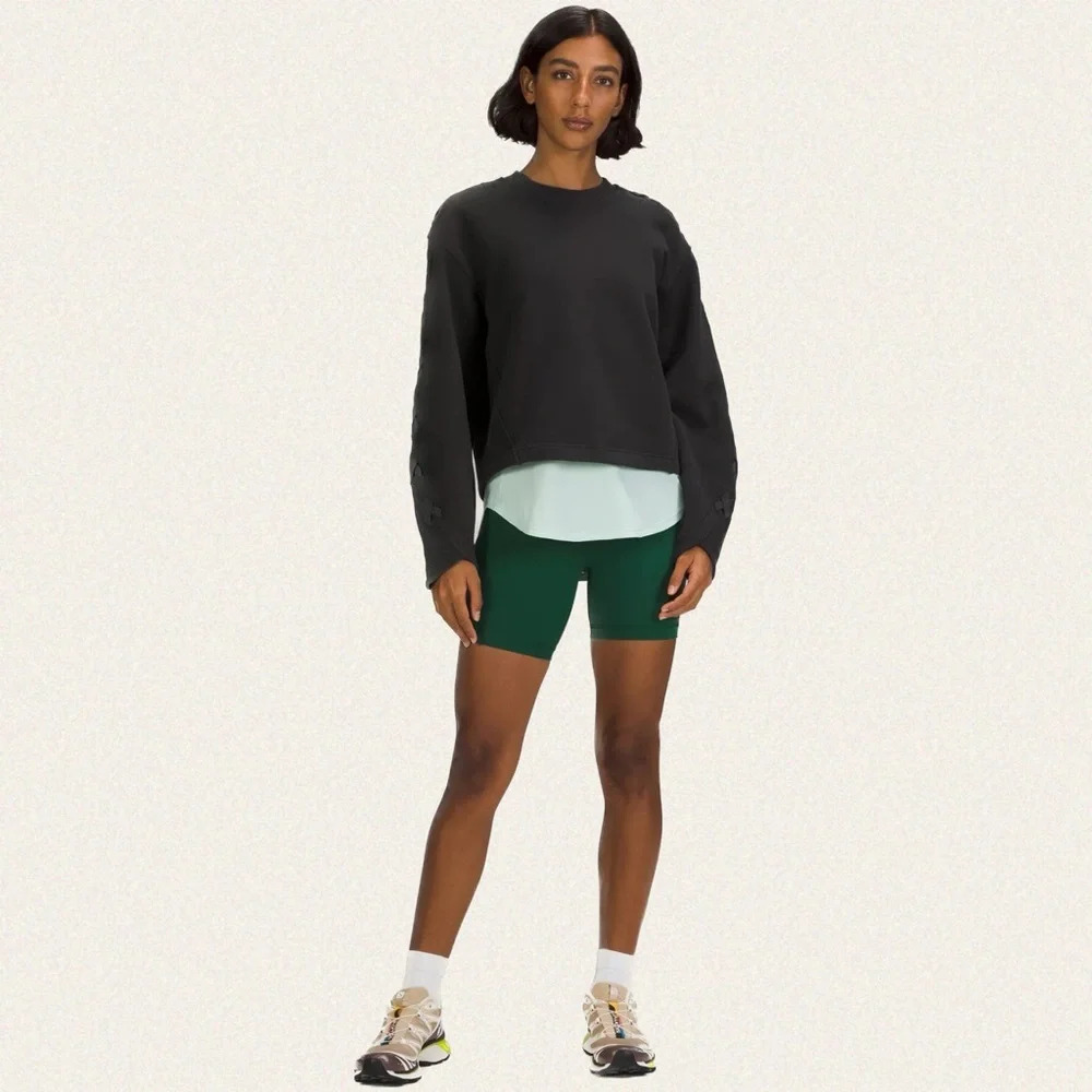 Lululemon Braided Sleeve Pullover